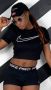 Nike Women's Cropped, Дамска тениска T-Shirt , снимка 1 - Тениски - 44428732