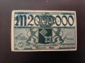 2 милиона марки 1923 Бремен, снимка 1