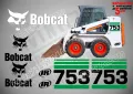 BOBCAT 863 стикери надписи, снимка 17