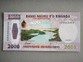 Банкнота - Руанда - 2000 франка UNC | 2024г., снимка 2