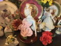 Franklin Mint Sculpture Figurine “Lady Rose” художник Jegou изработена през 1988 Код P2169, снимка 13