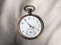 старинен сребърен, джобен часовник, снимка 1 - Антикварни и старинни предмети - 45142644