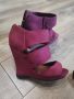 обувки, снимка 1 - Дамски обувки на ток - 45797236