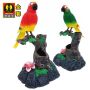 Разглобяема пластмасова играчка, Папагал /  2 папагал в цвят според наличността в склада / Материал:, снимка 8