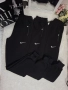 Nike Ватирани Черни Долнища, снимка 1