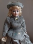 Колекционерска порцеланова кукла винтидж стил нова за декорация, снимка 11