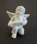 Порцеланов ангел с акордеон (6 см) - Rosenthal, снимка 1