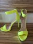 Обувки на ток неон, снимка 1 - Дамски обувки на ток - 45727200