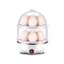 Вариант 2: Размери на яйцеварката на две нива до 14 яйца: 22 см * 15 см.
