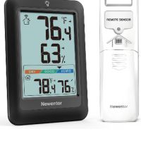 Безжичен вътрешен външен термометър Newentor, дистанционен монитор за температура,

, снимка 1 - Друга електроника - 45932095