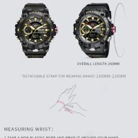 Нов водоустойчив мъжки спортен часовник., снимка 3 - Мъжки - 44035932
