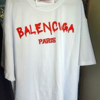 BALENCIAGA тениски овърсайз висок клас, снимка 1 - Тениски - 45683080