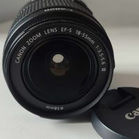 Обектив Canon Zoom Lens EF-S 18-55mm Ф58мм, снимка 6 - Обективи и филтри - 45351356