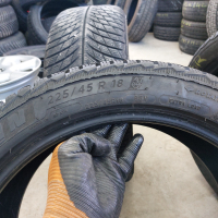 4 бр.зимни гуми Michelin 225 45 18 dot5220 цената е за брой!, снимка 6 - Гуми и джанти - 44937366