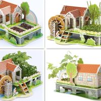 3D макет голям размер с растяща жива градина / My Zilipoo - Rainbow House 3Д макети, снимка 3 - Декорация за дома - 45467345
