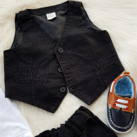 Панталон и боди риза  с папионка H&M 3-6 месеца, снимка 9 - Комплекти за бебе - 45021400