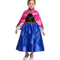 Детска Рокля на принцеса Анна от Замръзналото кралство, снимка 4 - Детски рокли и поли - 45651537