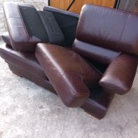 Кожени и платнени дивани на топ цена от 300лв до 400лв, снимка 1 - Дивани и мека мебел - 45433353