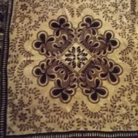 Плюшено покривало може да се използва и за малък килим, снимка 1 - Покривки за маси - 45395244