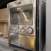 JVC мощна система с оригинално дистанционно, снимка 1 - Аудиосистеми - 45159330