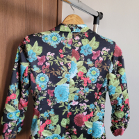 Дамско пролетно сако с флорални мотиви, снимка 5 - Сака - 44953955