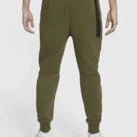 Мъжко долнище Nike Tech Fleece Rough Green - размер S, снимка 3 - Спортни дрехи, екипи - 45880545