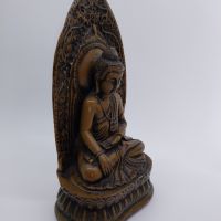 Стара, много детайлно изработена фигура на Буда, снимка 3 - Колекции - 45744123