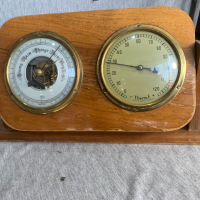 барометър и термометър, снимка 4 - Антикварни и старинни предмети - 45037916