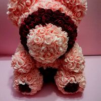 Мече рози от фоам , снимка 4 - Романтични подаръци - 45805990