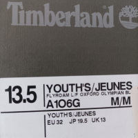 Timberland N32 ест.кожа маратонки, снимка 6 - Детски маратонки - 44975761