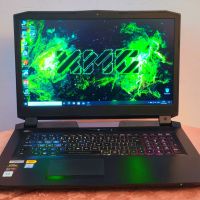 GTX 1080 8GB 190W/Core i7-8700K/17.3 G-SYNC 144Hz IPS/32GB RAM/512GB SSD NVMe/Schenker XMG Ultra 17, снимка 1 - Лаптопи за игри - 45950527