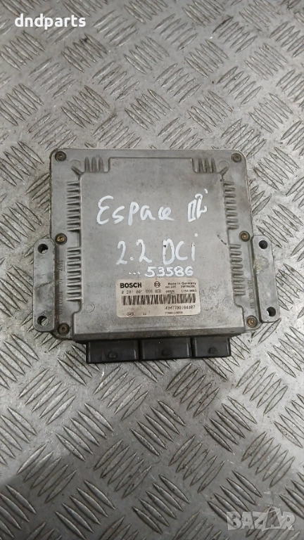 Компютъра Renault Espace 2.2DCi 2002г. 0281001999 7700104407, снимка 1