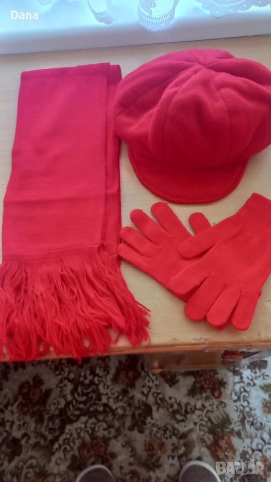 шапка,шал,ръкавици , снимка 1