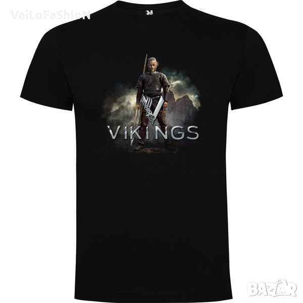 Нова мъжка тениска на сериалa Викинги (Vikings) - Рагнар Лодброк, снимка 1