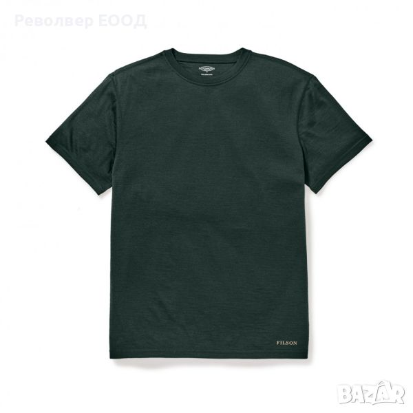 Тениска Filson - Merino wool short sleeve crew, снимка 1