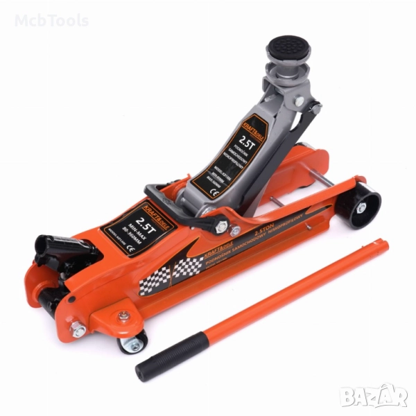 Нископрофилен хидравличен крик тип крокодил KRAFT&DELE, 2.5 T, 80 – 360 мм, снимка 1