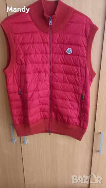 Оригинална мъжка пухинка без ръкави Moncler, снимка 1