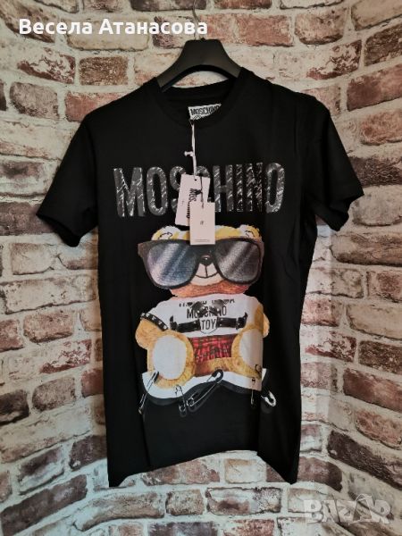 Moschino мъжка тениска. Teddy ТОП КАЧЕСТВО , снимка 1