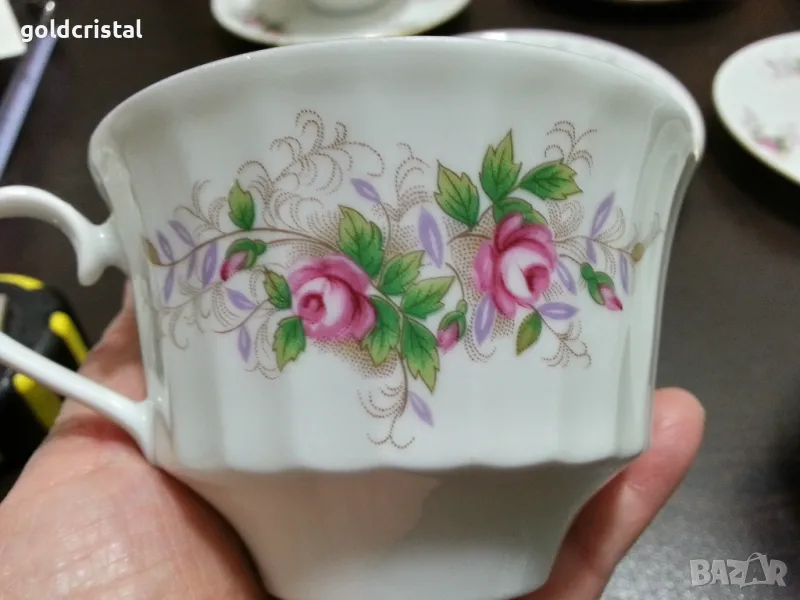 стар немски порцелан чаши за чай кафе, снимка 1