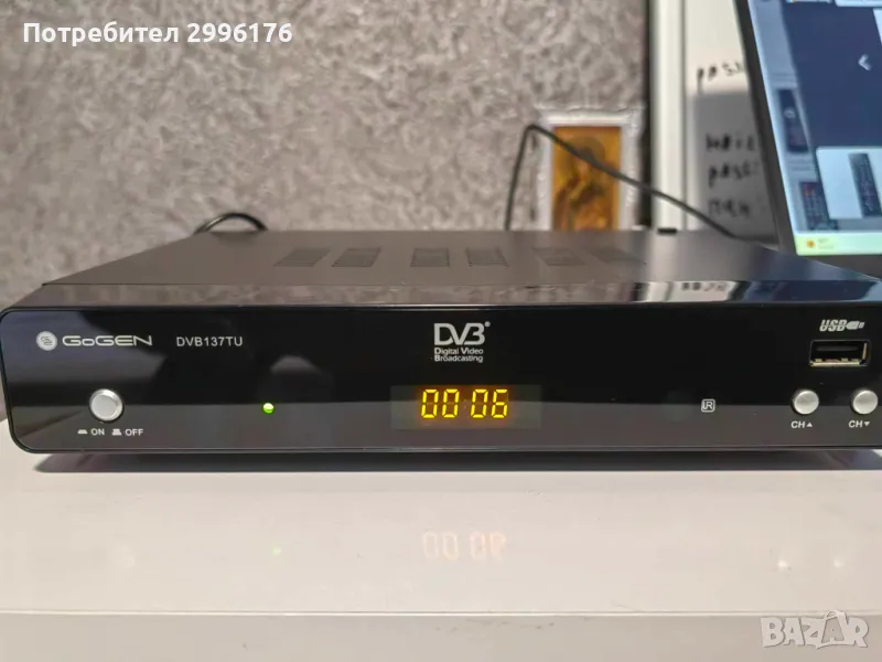 DVB-T приемник GoGen DVB137TU, снимка 1