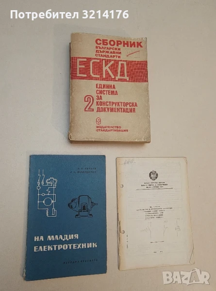 На младия електротехник - В. Е. Китаев, Л. С. Шляпинтох, снимка 1