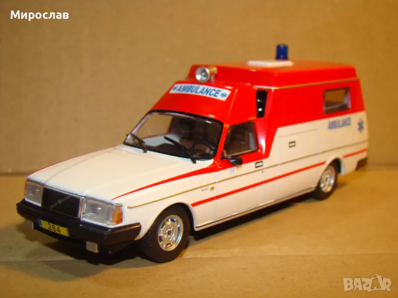 1:43 ATLAS VOLVO ЛИНЕЙКА ИГРАЧКА КОЛИЧКА МОДЕЛ, снимка 1