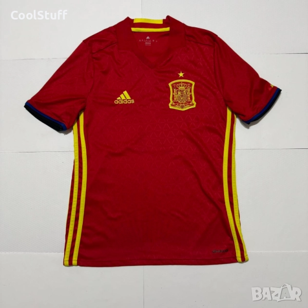 Adidas Испания Футболна Тениска 2015/16 Размер 13-14 Години, снимка 1