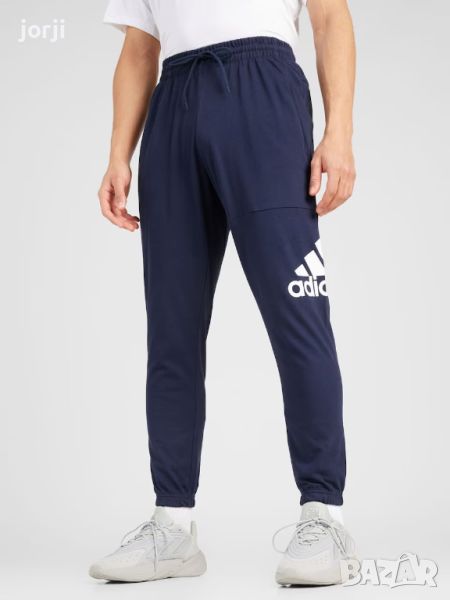 Adidas Долнище анцуг Essentials Тъмносин Regular Fit, снимка 1