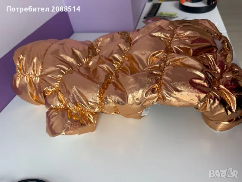 Ефектно гащеризонче за дребно кученце, снимка 1