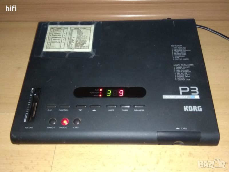 Пиано модул Korg P3, снимка 1