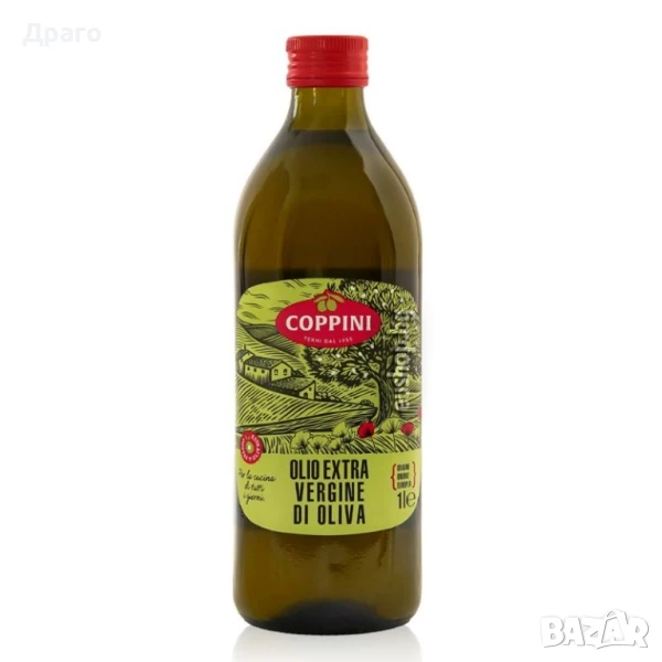 Зехтин Extra Virgin Coppini – студено пресован, с мек и балансиран вкус внос от Италия , снимка 1