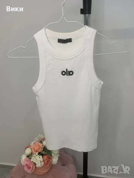 Дамски бял потник, снимка 1