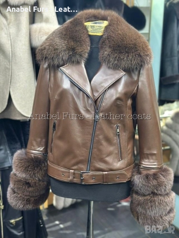 Дамски якета от естествена кожа и естествен косъм, снимка 1