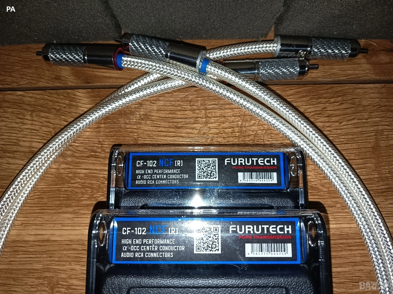 Oyaide ftvs510+Furutech CF-102ncf(r), снимка 1